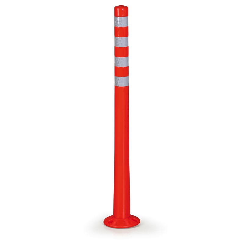 B2B Partner Słupek platikowy, wysokość 1000 mm DH-AFP-100-B1[Orange