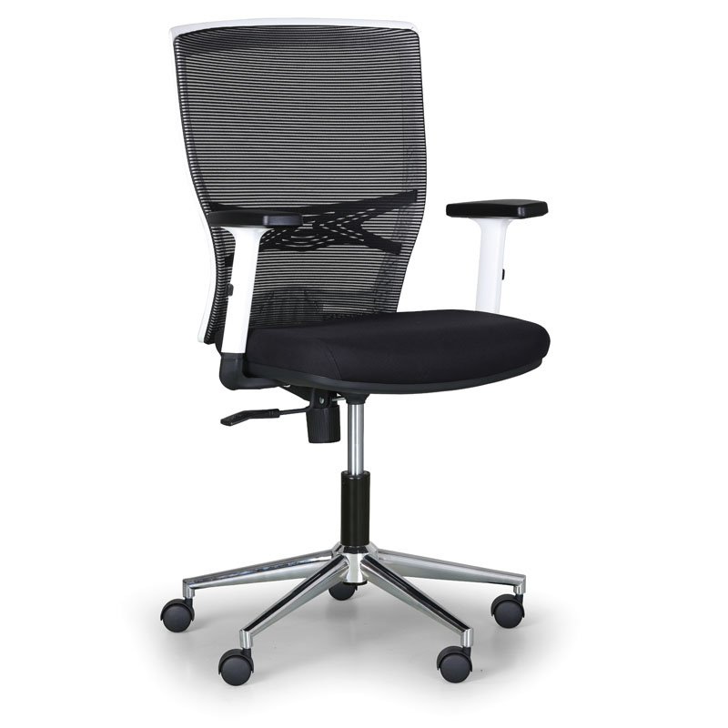 B2B Partner Krzesło biurowe HAAG, czarne 8927WB/16-3/1062-1