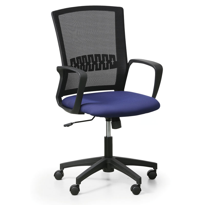 B2B Partner Krzesło biurowe ROY, niebieski KB-8928/KB6T3/blue