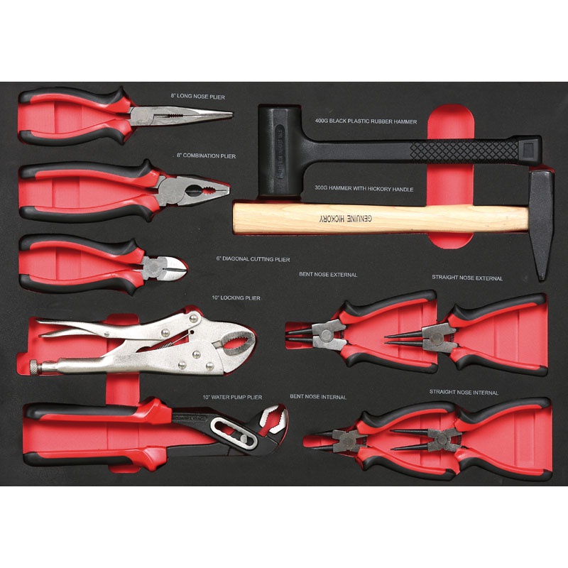 B2B Partner Komplet narzędzi do wózków EXPERT, chrom/wanad GJ-1004