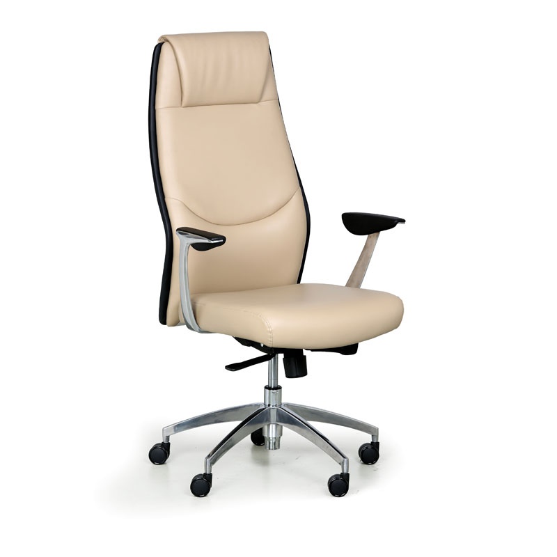B2B Partner Krzesło biurowe FANCY, beżowy SL-1703A-2, 271-14