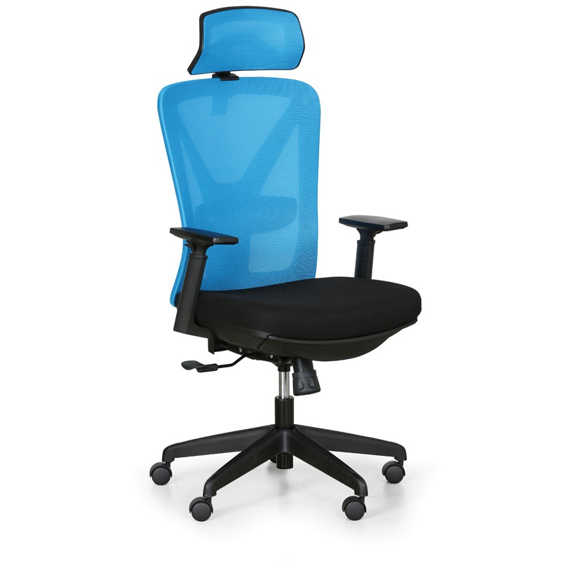 B2B Partner Krzesło biurowe LEGS, niebieske KB-8932A blue