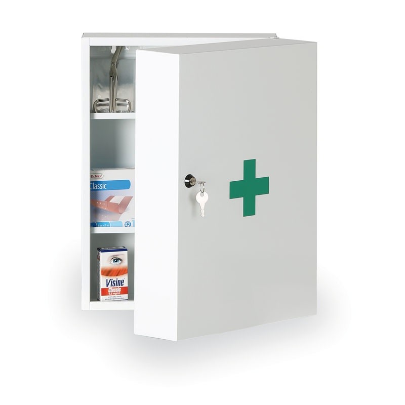 B2B Partner Metalowa apteczka 32 x 45 x 19 cm M058