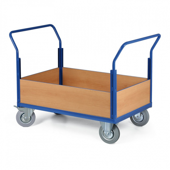 B2B Partner Modułowy wózek platformowy, 2 rączki, 1000x700 mm, 400 kg 101066