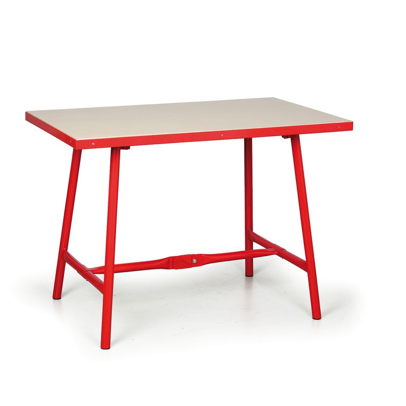B2B Partner Składany stół warsztatowy, 1200 x 700 x 845 mm TSB4700