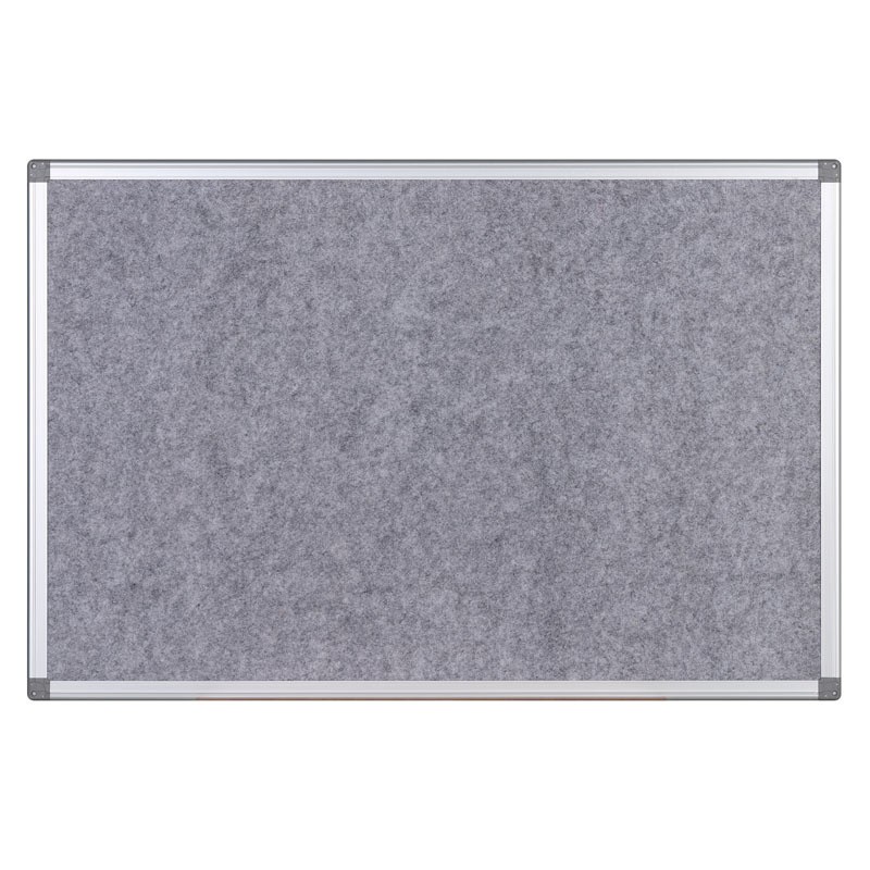 B2B Partner Tablica tekstylna - szara 900 x 600 mm 5452-9 grey