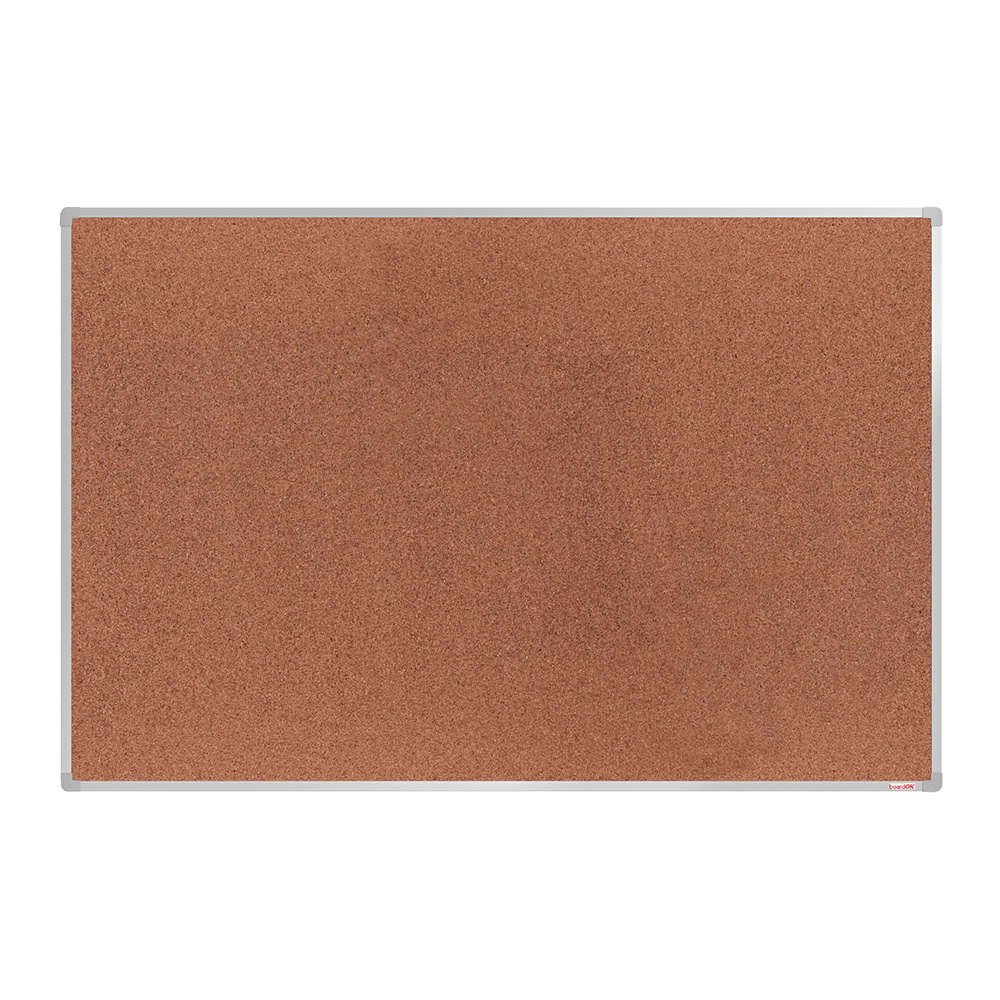 boardOK Tablica korkowa boardOK, 180x120 cm, aluminiowa eloksowana rama VOK180120-3100