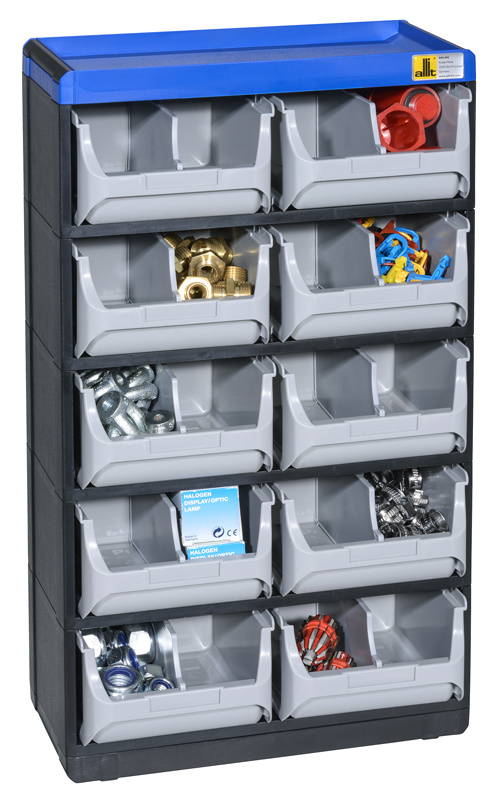B2B Partner Plastikowy organizer z szufladkami VarioPlus Pro 53/20, 10 szufladek 124247