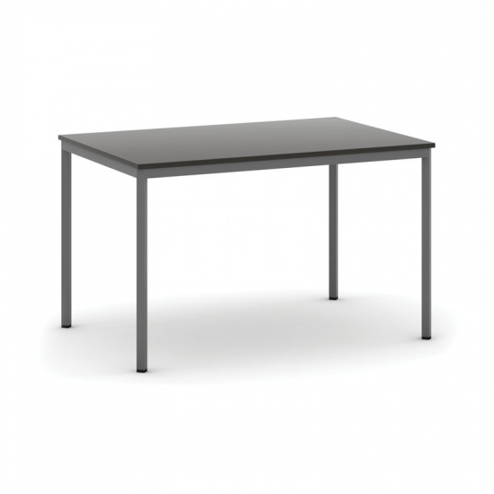 B2B Partner Stół do jadalni 1200 x 800 mm, blat wenge, nogi ciemnoszare 555699