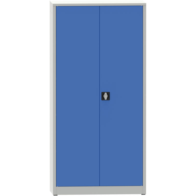 KOVONA Szafa spawana JUMBO, 1950 x 950 x 600 mm, szaro/niebieski C3943H2.2.B5.24B2B