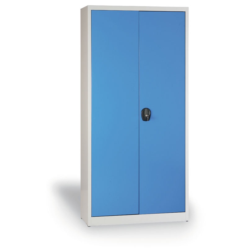 KOVONA Szafa spawana JUMBO, 1950 x 950 x 500 mm, szaro/niebieski C3943H1.2.B5.24B2B