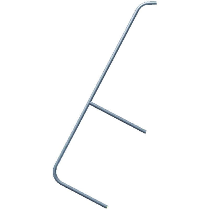 ZARGES Balustrady, ustawienie 4-6-stopniowa, 1 szt. 100099