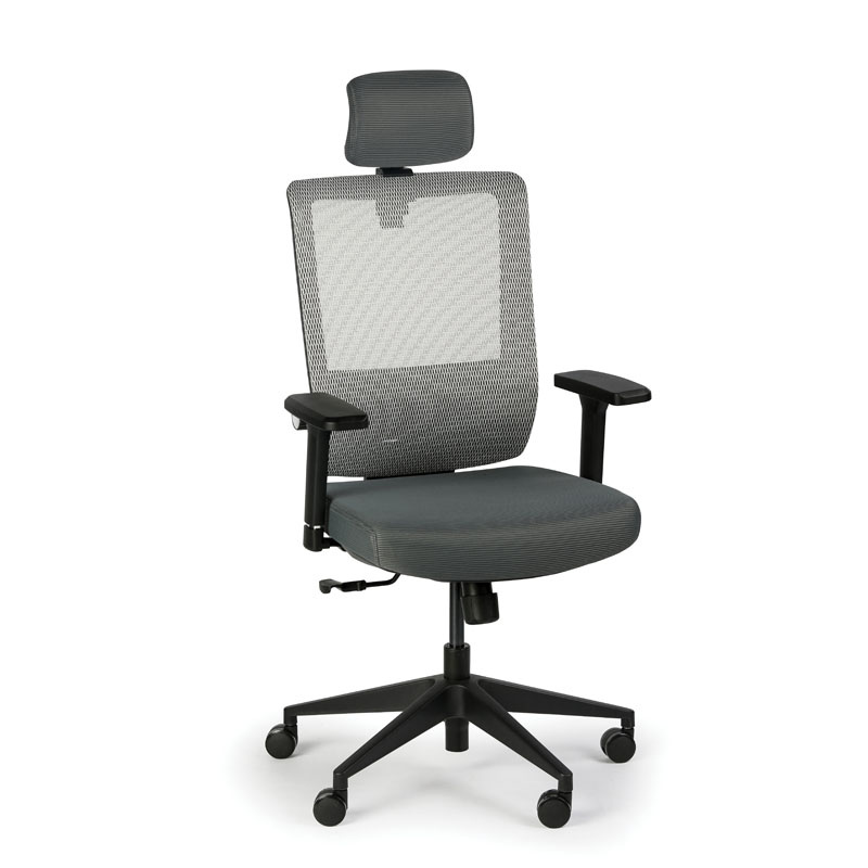 B2B Partner Krzesło biurowe AE, szare 459099