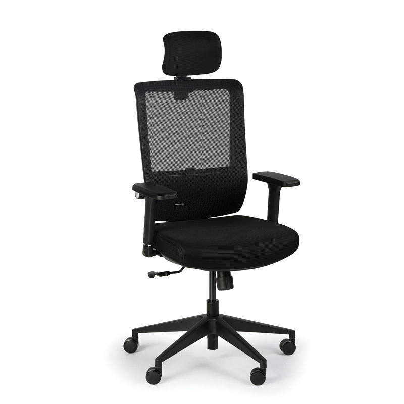 B2B Partner Krzesło biurowe AE, czarne 459097