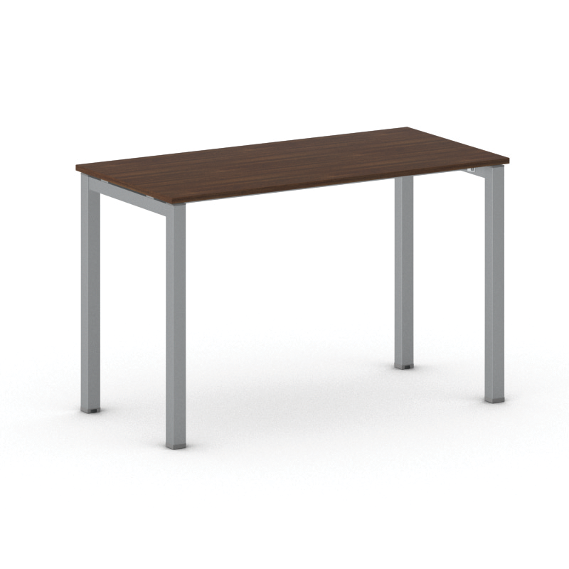 B2B Partner Stół Square 1200 x 600 x 750 mm, orzech 499156