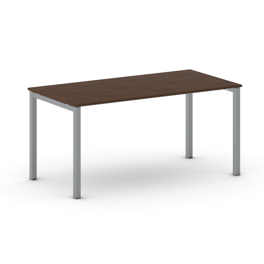 B2B Partner Stół Square 1600 x 800 x 750 mm, orzech 499164