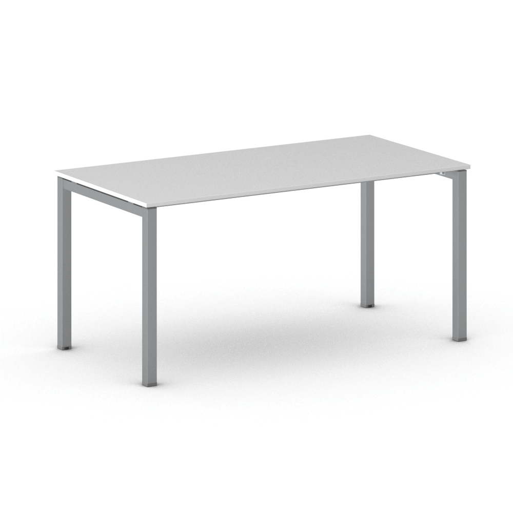 B2B Partner Stół Square 1600 x 800 x 750 mm, biały 499166