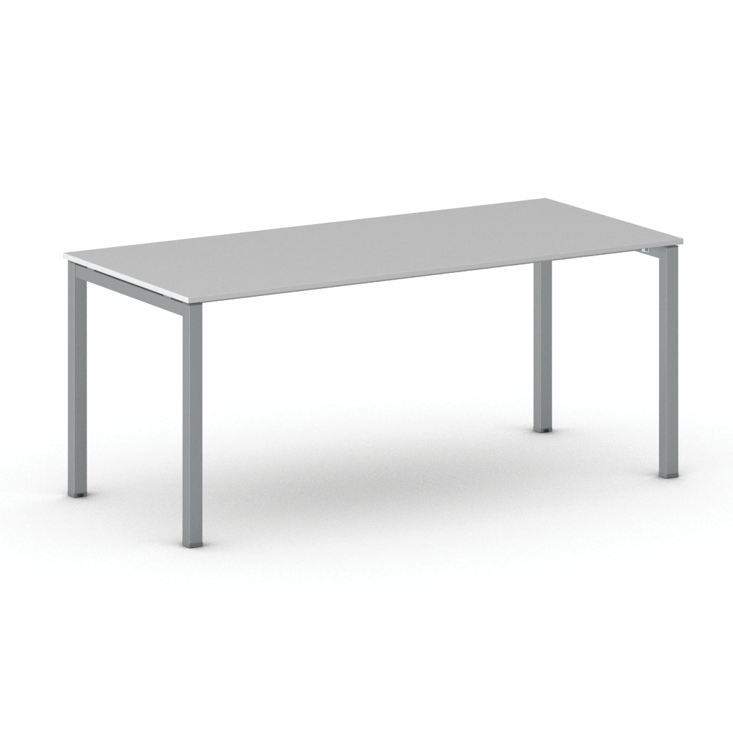 B2B Partner Stół Square 1800 x 800 x 750 mm, szary 499175
