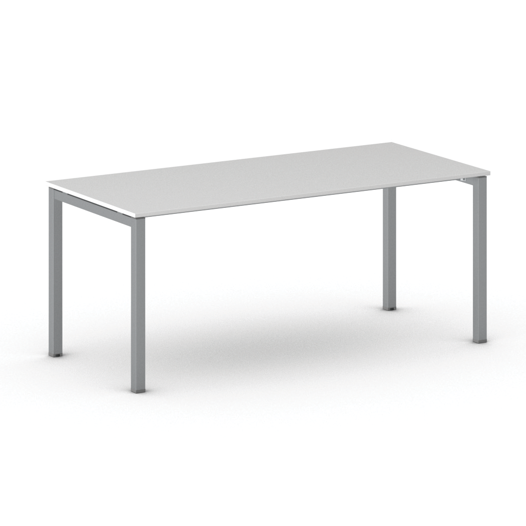 B2B Partner Stół Square 1800 x 800 x 750 mm, biały 499174
