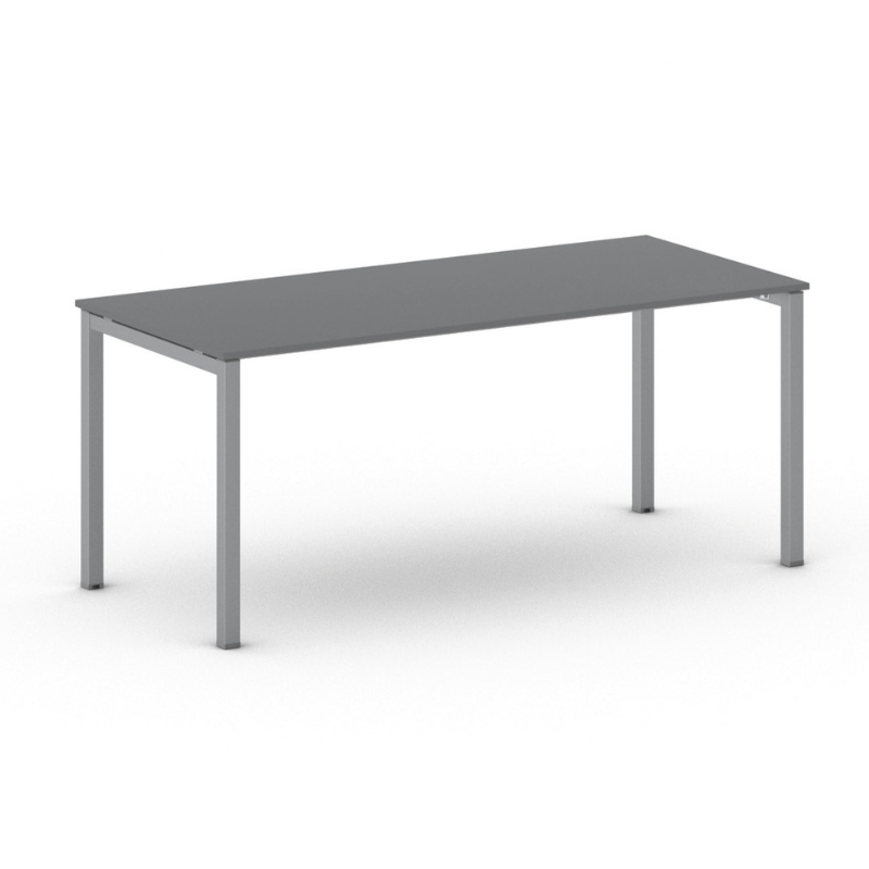 B2B Partner Stół Square 1800 x 800 x 750 mm, antracyt 499176