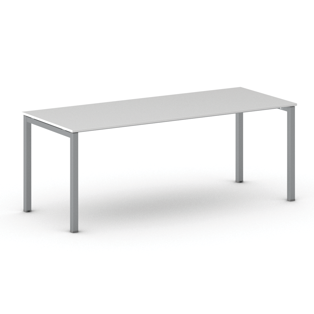 B2B Partner Stół Square 2000 x 800 x 750 mm, biały 499182