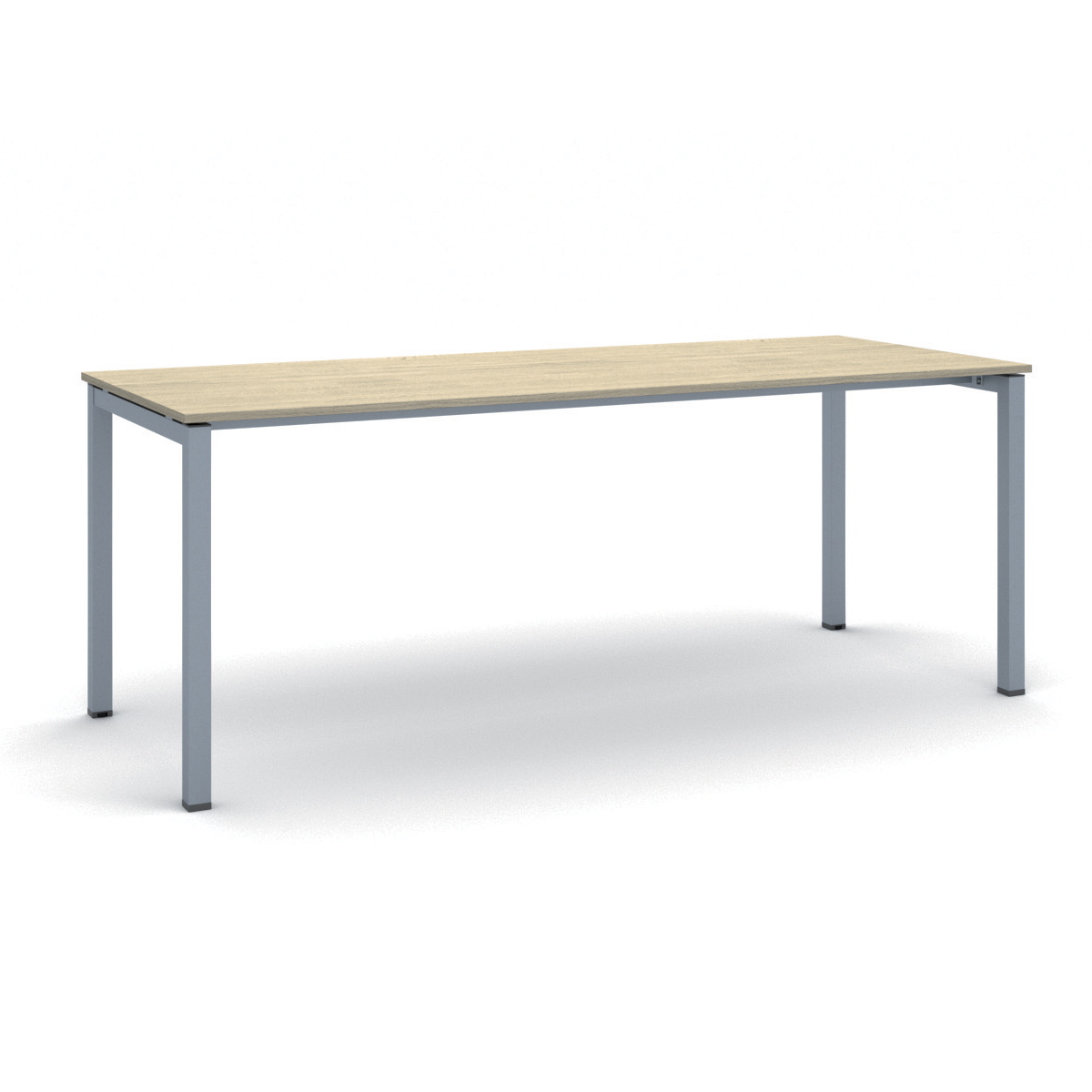 B2B Partner Stół Square 2000 x 800 x 750 mm, dąb naturalny 499273