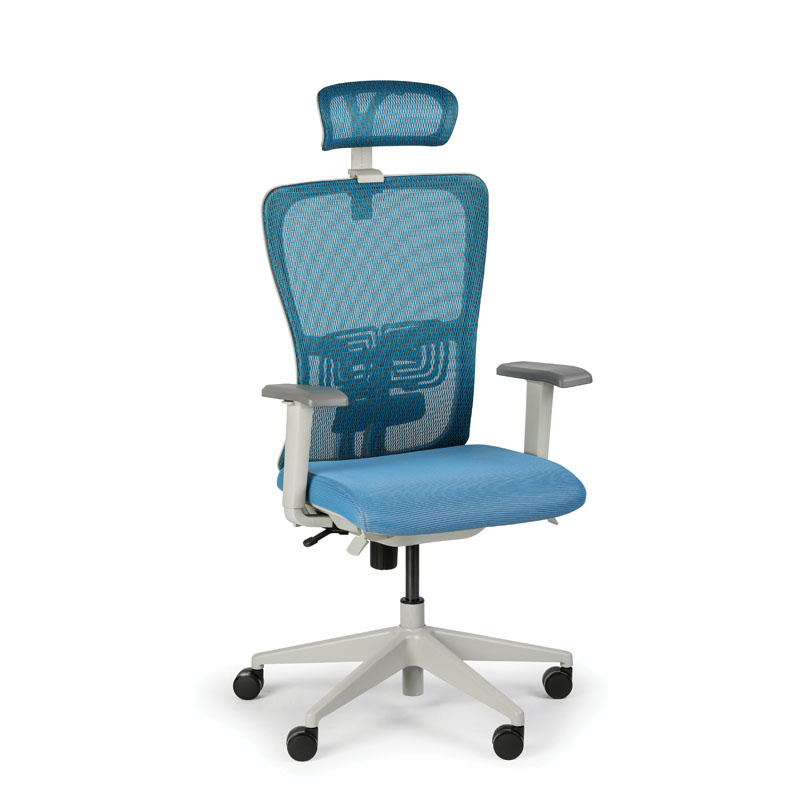 B2B Partner Krzesło biurowe GAM, niebieski 459104