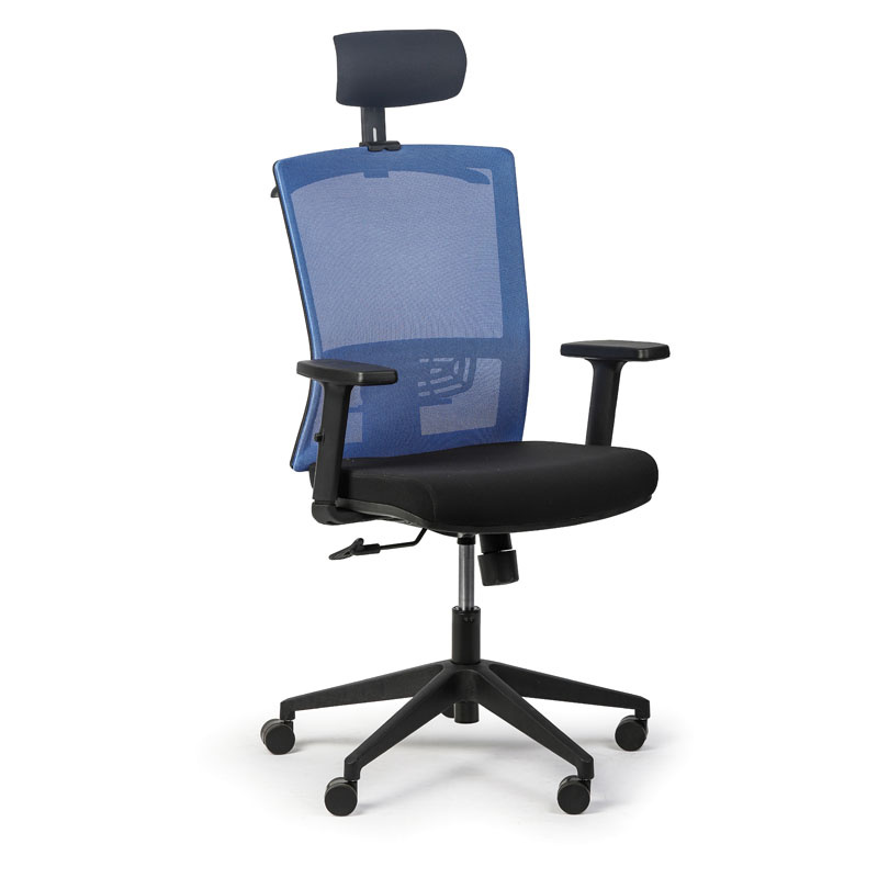 B2B Partner Krzesło biurowe Felix, niebieski 407008