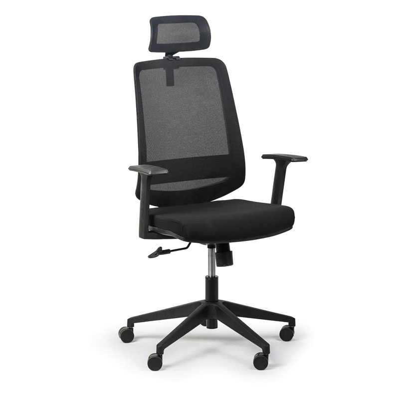 B2B Partner Krzesło biurowe Rich, czarny 407009
