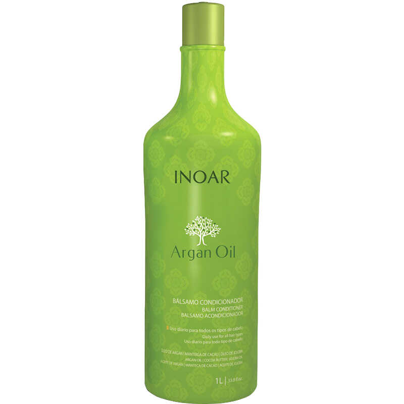 INOAR Argan Oil odżywka nawilżająca z olejkiem arganowym po keratynowym prostowaniu 1000ml