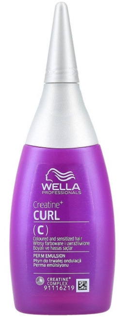Wella Creatine+ Curl C - trwała do włosów farbowanych i uwrażliwionych 75ml 13937/C