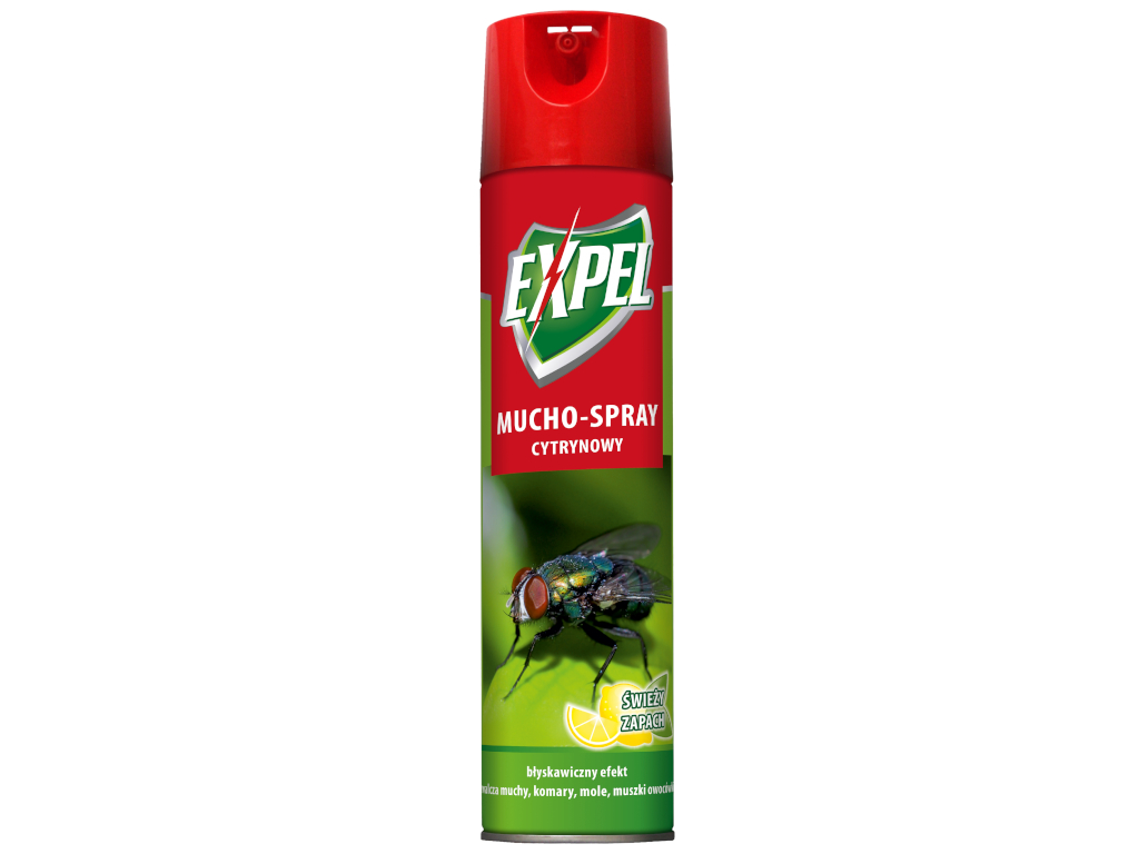 Spray na muchy, komary do domu Expel Muchospray 400ml.