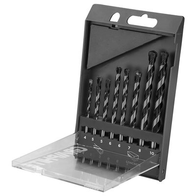 Graphite Zestaw wierteł do betonu 57H351 8 elementów)