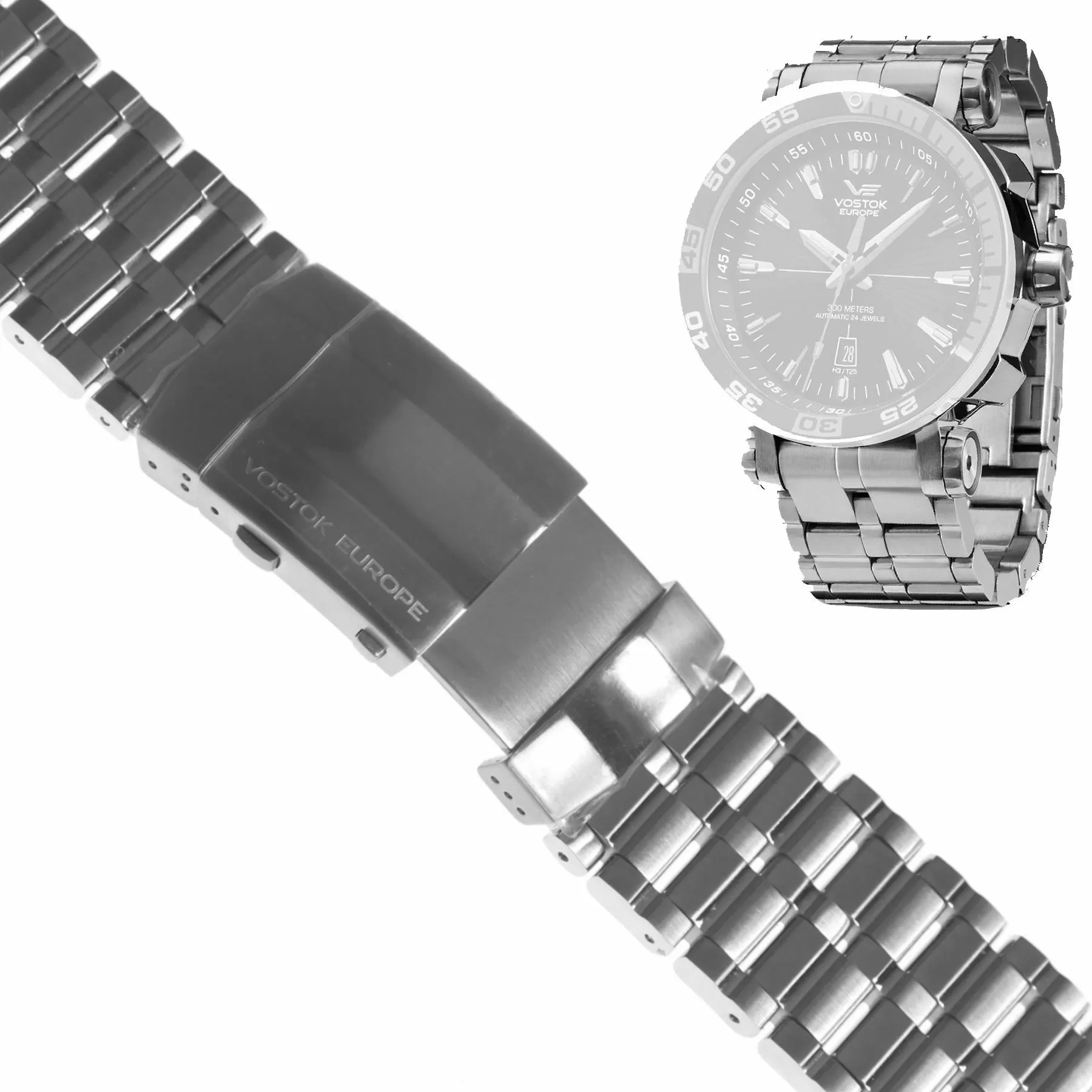 Bransoleta Vostok Europe Energia Stalowa Błyszcząca RATY | GRATIS WYSYŁKA | GRATIS ZWROT DO  1 ROKU | 100% ORYGINAŁ!!