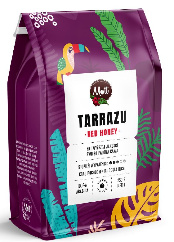 MOTT COFFEE Kawa ziarnista Mottcoffee Tarrazu Red Honey 250g 5908283536054