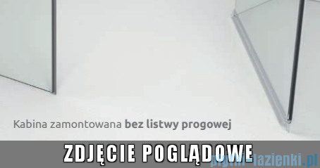 Radaway Torrenta Kdd kabina 80x80 szkło przejrzyste 32262-01-01N