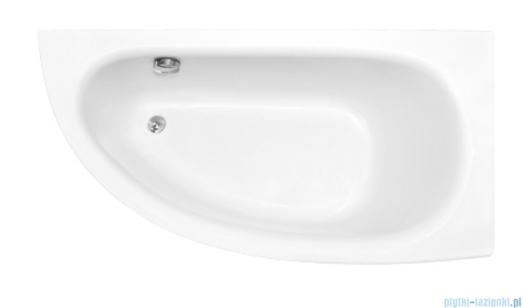 Besco Milena 150x70cm Wanna asymetryczna Prawa