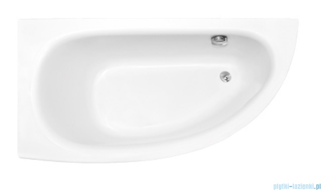 Besco Milena 150x70cm Wanna asymetryczna Lewa