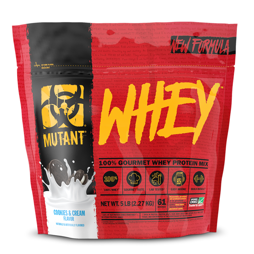 PVL Białko Mutant Whey 2270 g potrójna czekolada