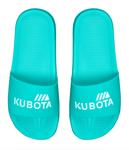 Klapki basenowe Kubota Basic turkusowe