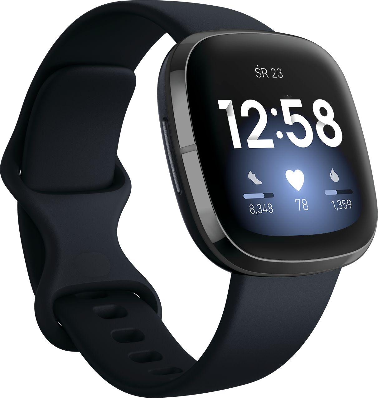 Fitbit Sense FB-501TAS-EU Czarny