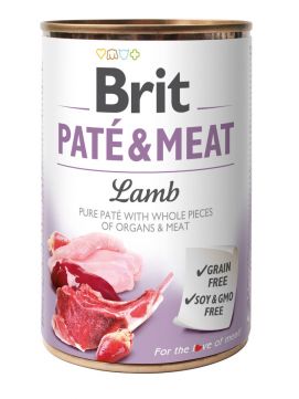 Brit PATE & MEAT LAMB 400g 104-100861
