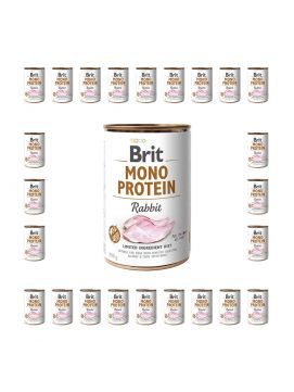 Brit Mono protein rabbit 400g DARMOWA DOSTAWA OD 95 ZŁ!