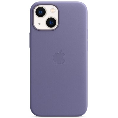Apple Skórzane etui iPhone 13 mini glicynia
