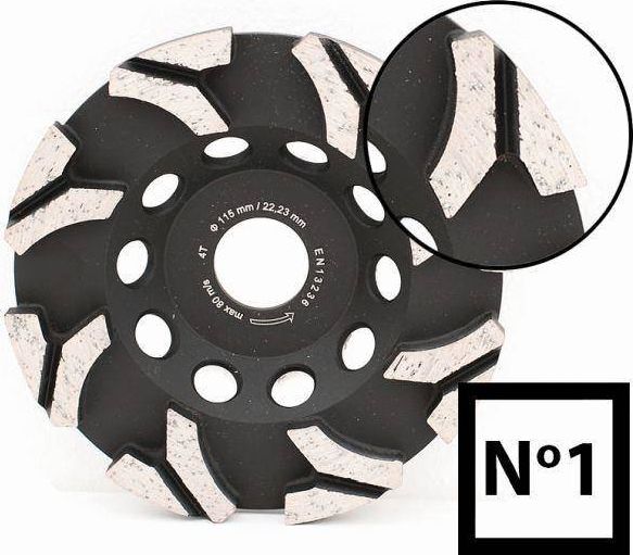 Abraboro Tarcza diamentowa garnkowa 125 x 22 N1 AB12514001