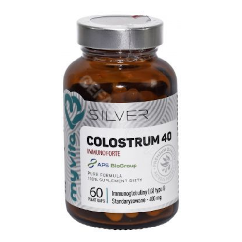 MyVita SILVER Colostrum 40/400mg 60 kap