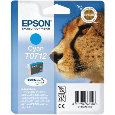 EPSON Tusz EPSON T0712 D78) Cyan