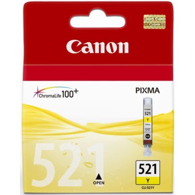 Canon Tusz Canon 2936B001 (oryginał CLI521Y CLI-521Y; 9 ml; żółty)