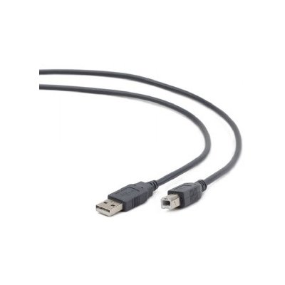 Gembird KABEL USB 2.0 A-B M/M 1.8M SZARY CCP-USB2-AMBM-6G