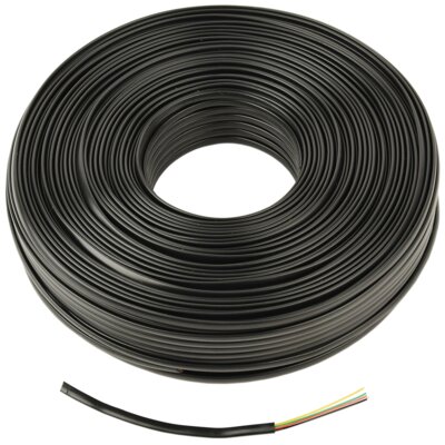 Gembird Kabel telefoniczny 4zyły biały 100m rolka linka (TC1000S-100M)